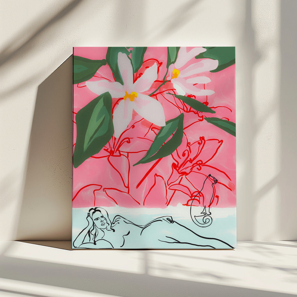 Cat'sy Summer | Canvas