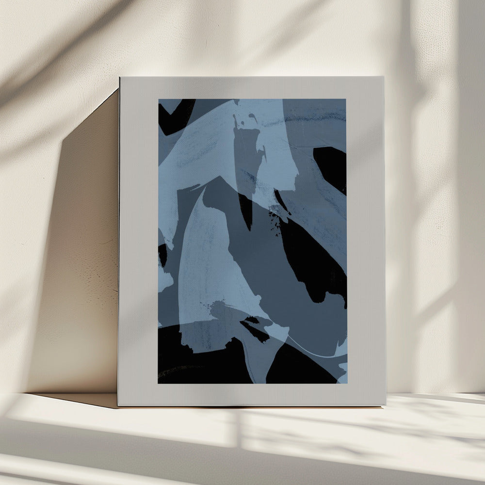 Abstract Brush Strokes 60Y | Canvas