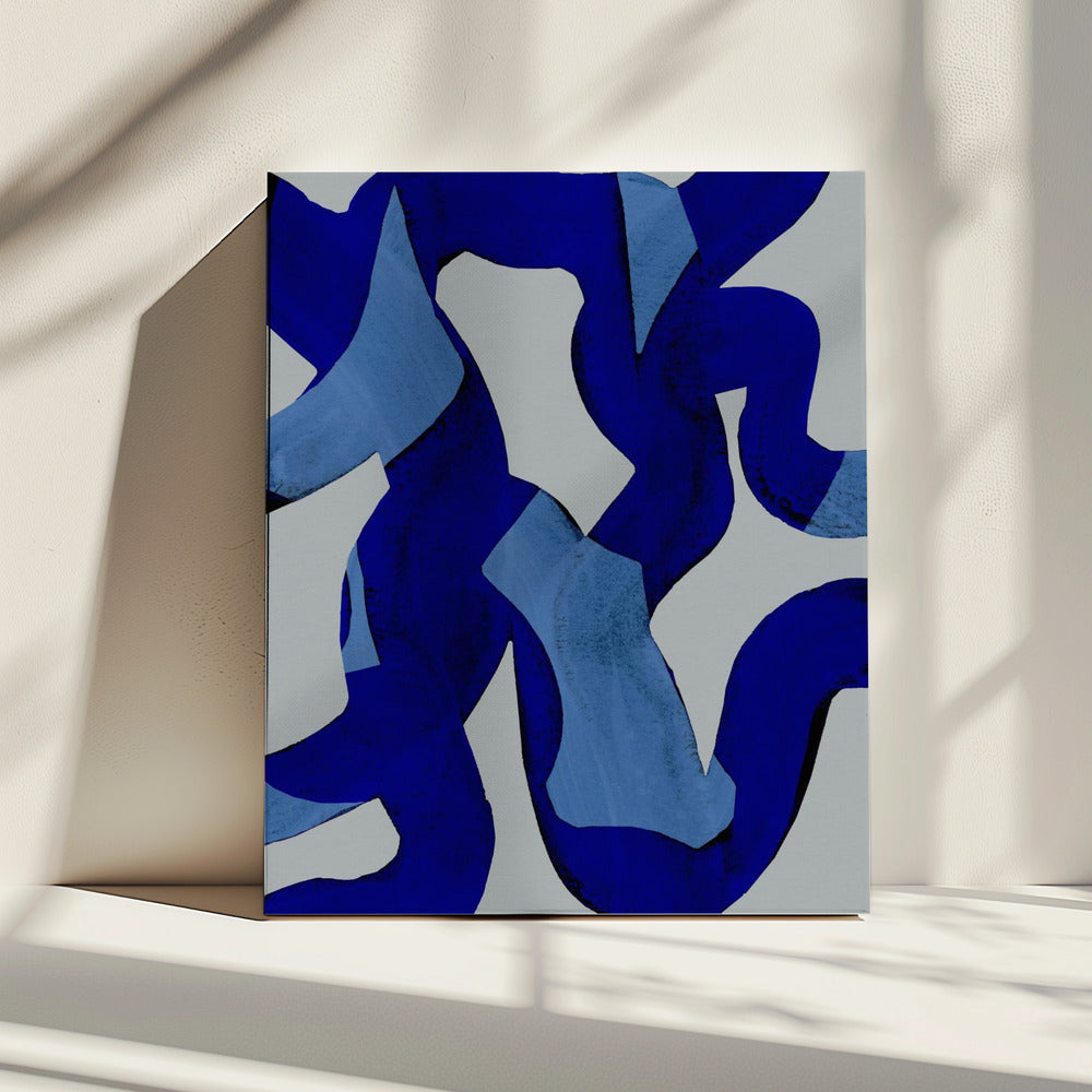 Abstract Brush Strokes 65X | Canvas