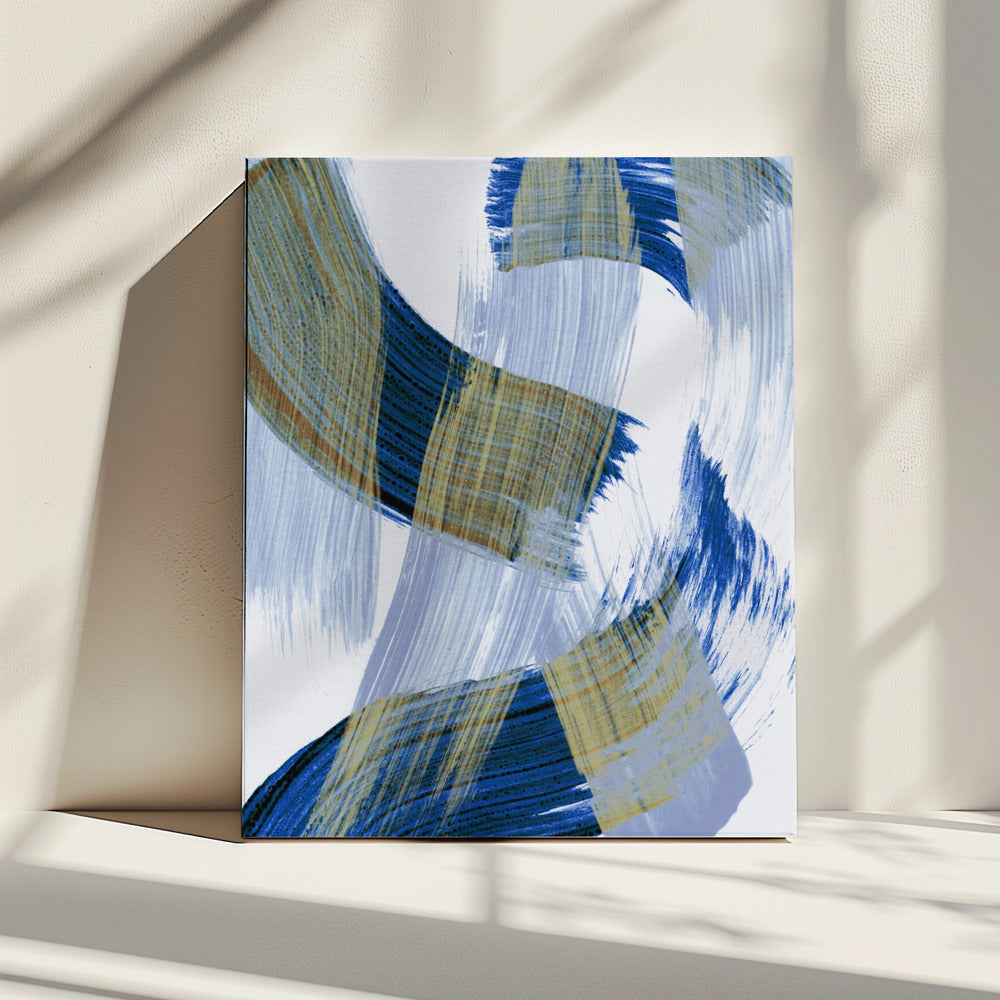 Abstract Brush Strokes 13 | Canvas
