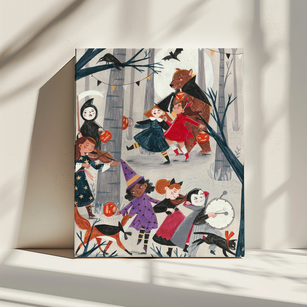 Halloween parade | Canvas