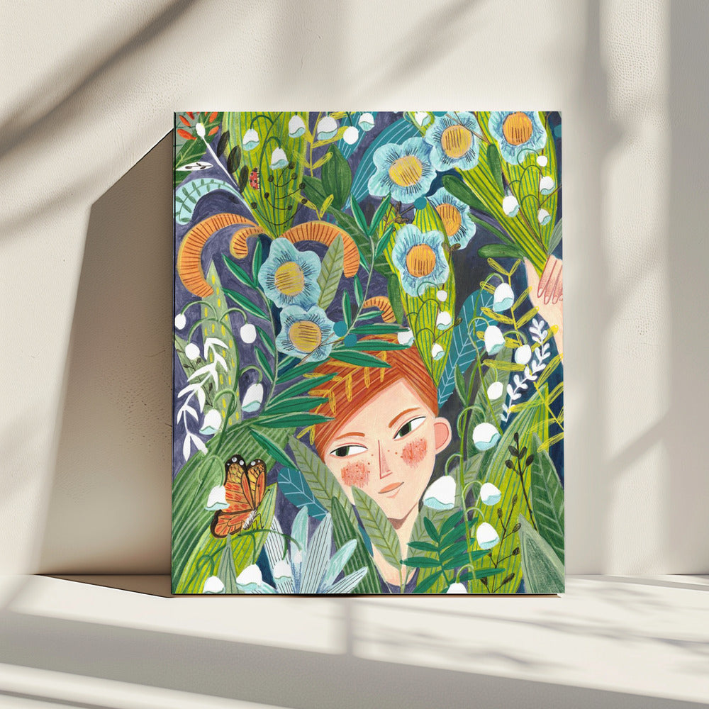 Woman in nature | Canvas