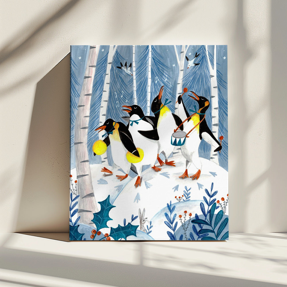 Penguins make music in the forest | Canvas