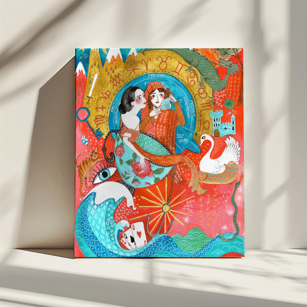 Spiritual Women Astrology | Canvas
