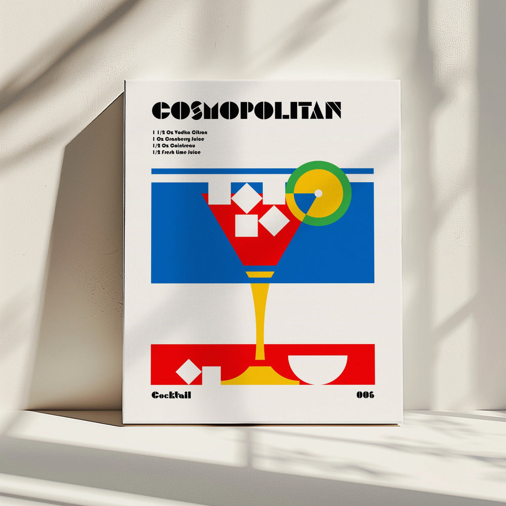 Cosmopolitan Bauhaus Cocktail | Canvas
