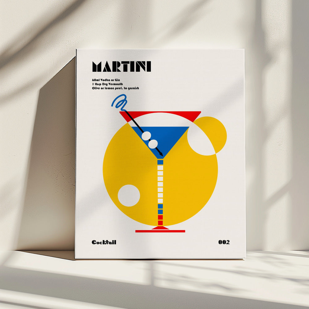 Martini Bauhaus Cocktail | Canvas