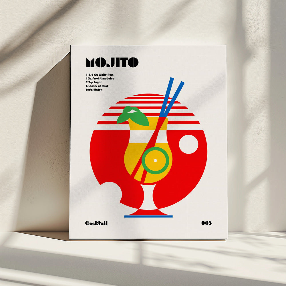 Mojito Bauhaus Cocktail | Canvas