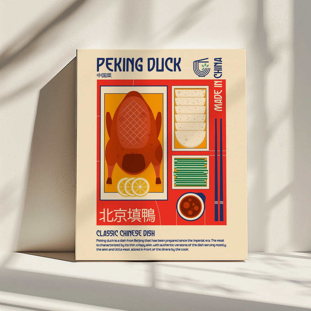 Peking Duck Japanese Food Print | Canvas