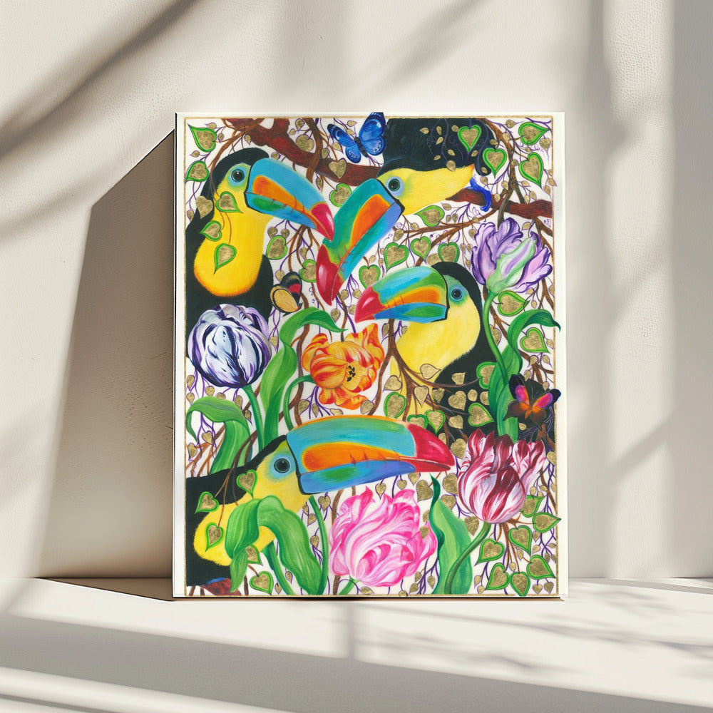 Colorful Toucans | Canvas
