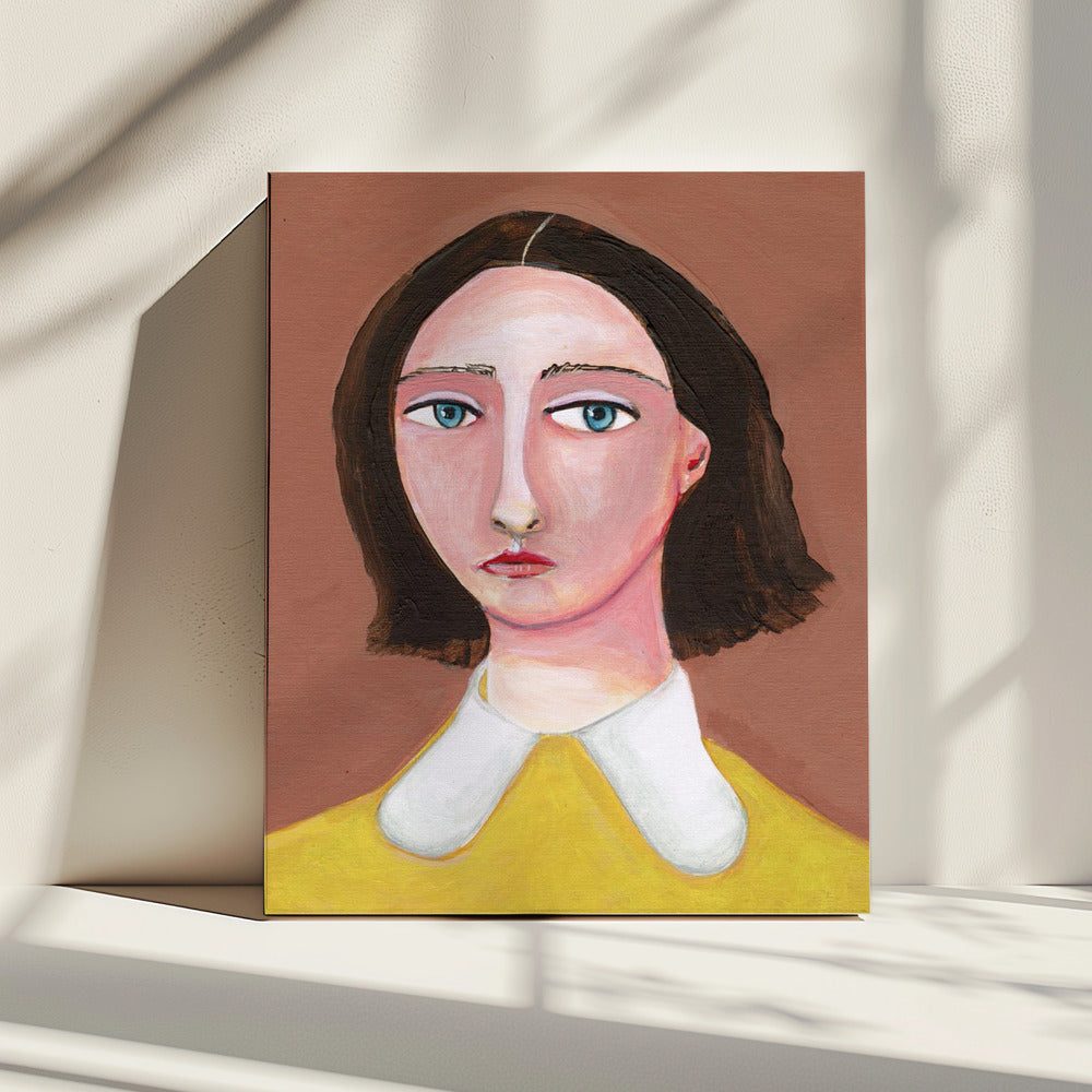 Lady Looking | Canvas