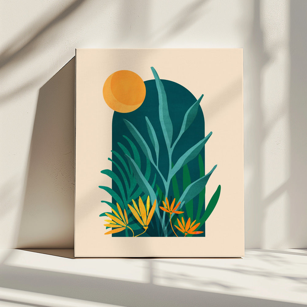 Lunas Mystic Garden | Canvas