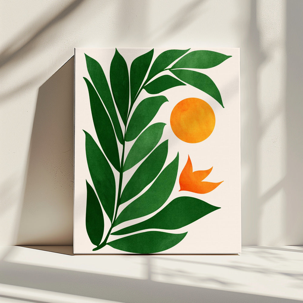 Tropical Forest Sunset | Canvas