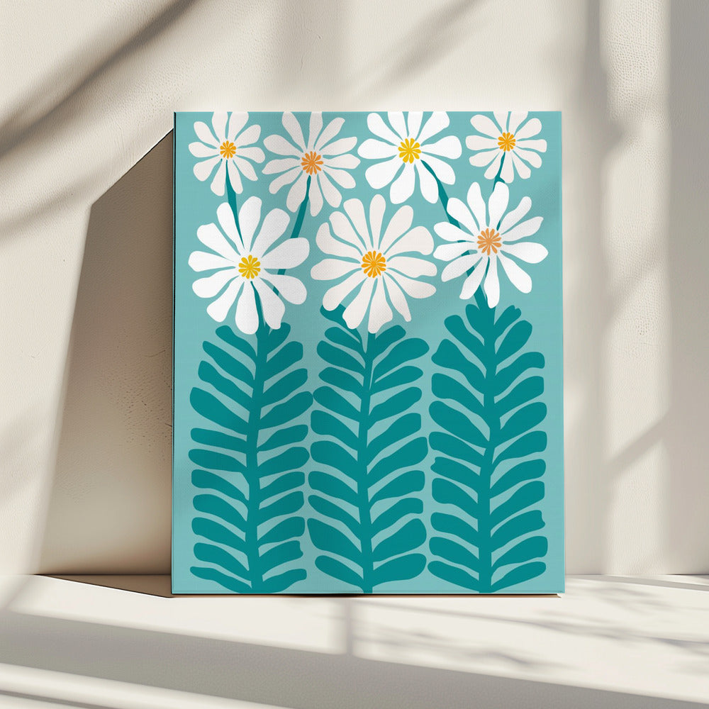 Daisy Floral | Canvas