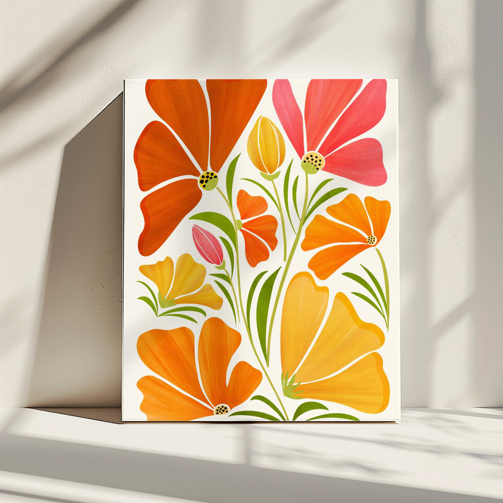 Spring Wildflowers | Canvas