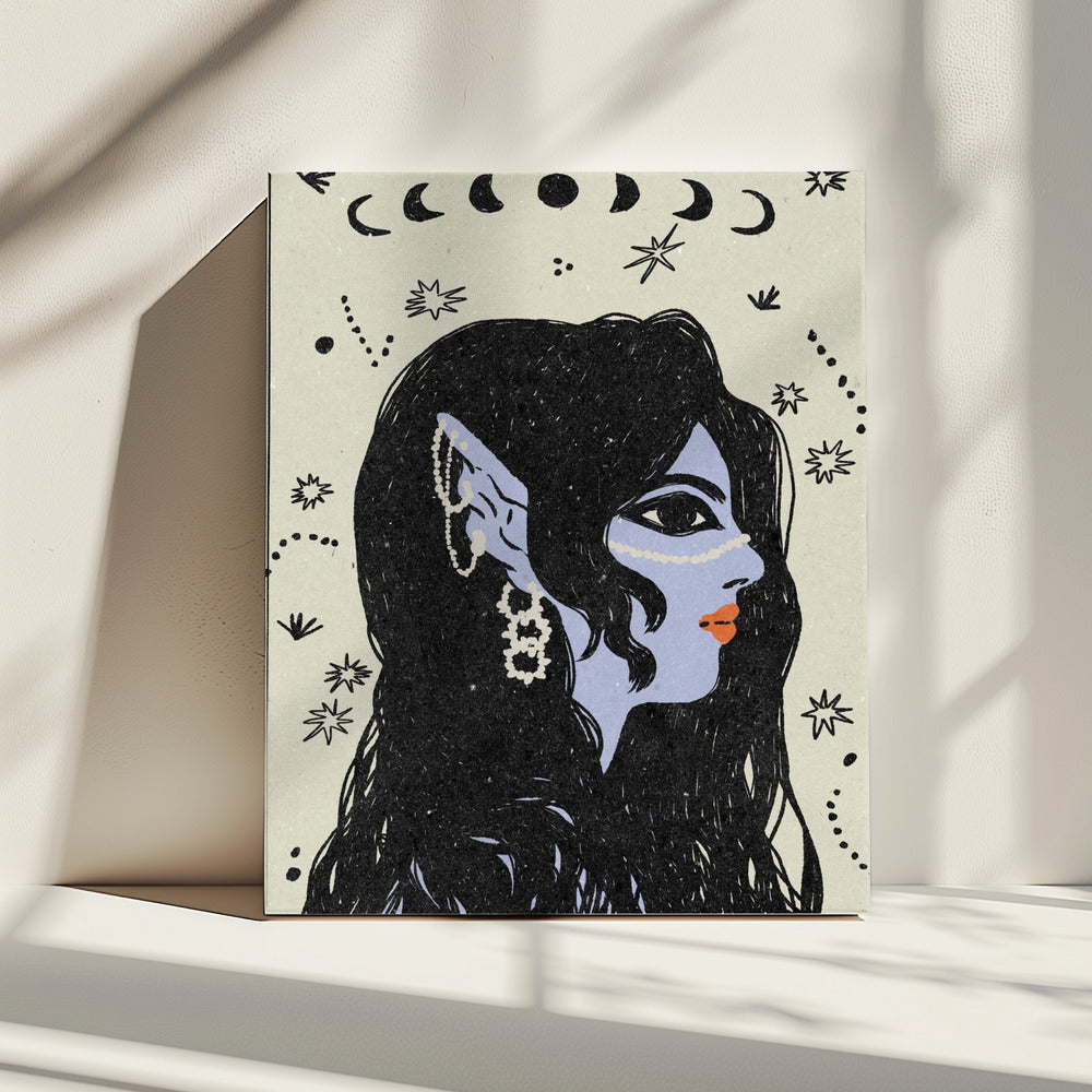 Portrait of a mermaid | Canvas