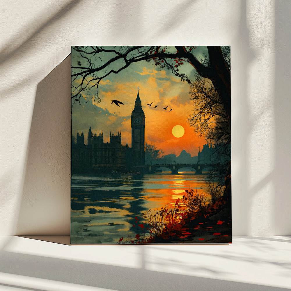 View from the Thames | Canvas