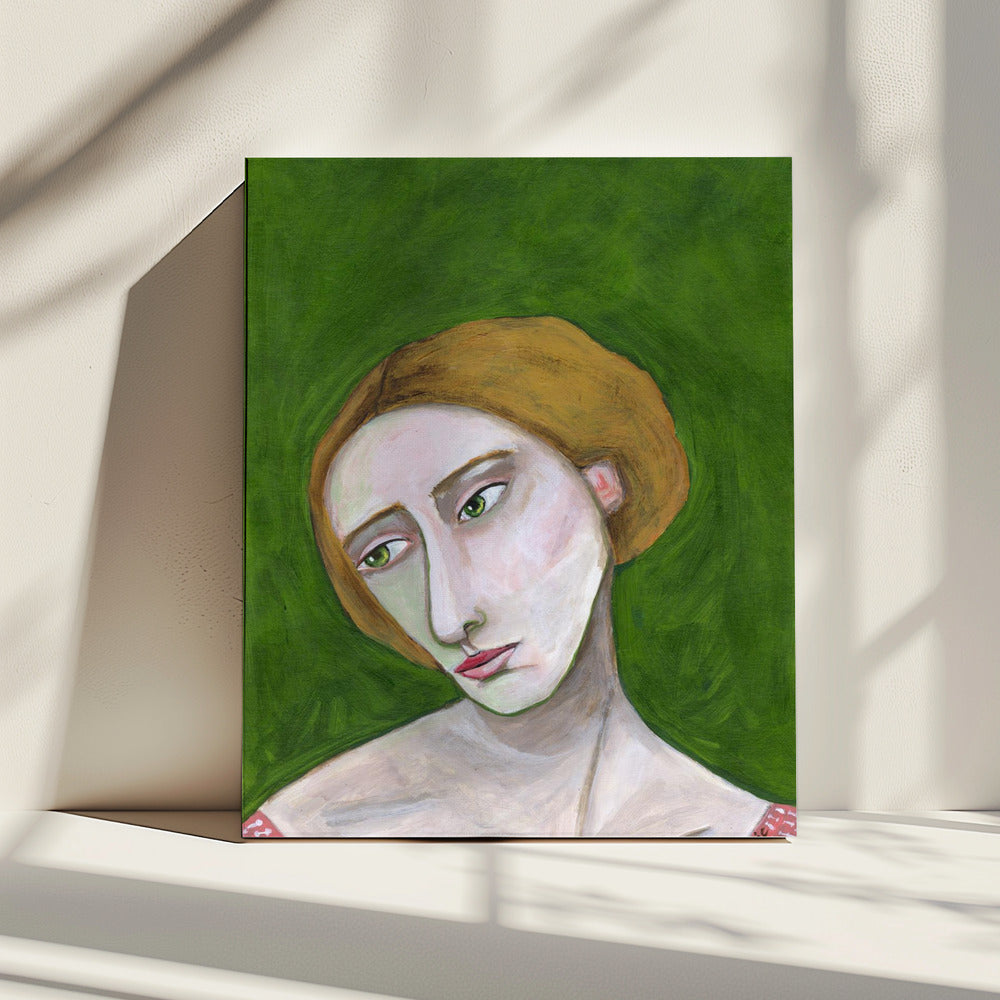 Lady looking down | Canvas