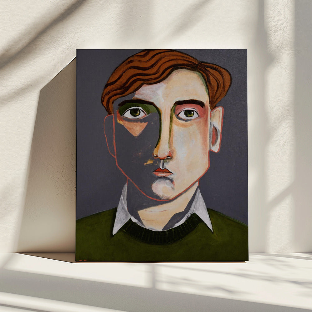 Albert Blending In | Canvas