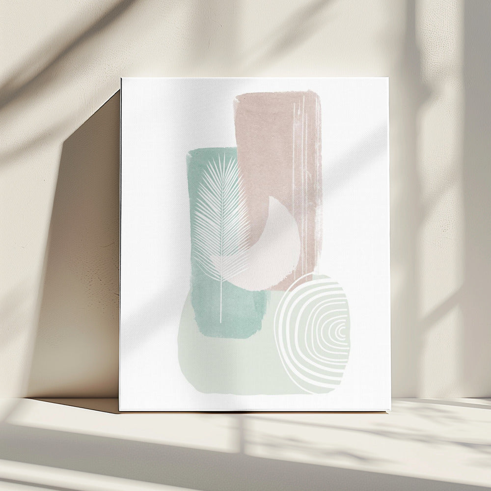 Shapes in Pastel | Canvas