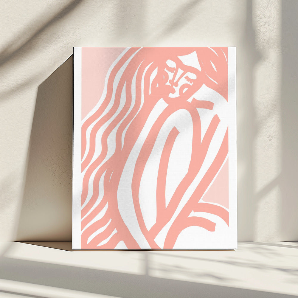 Curved Serenity | Canvas