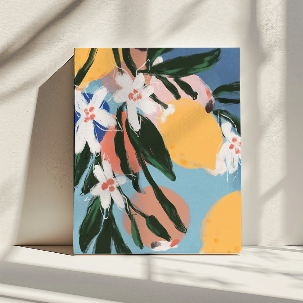 Lemon Blossom Breeze | Canvas