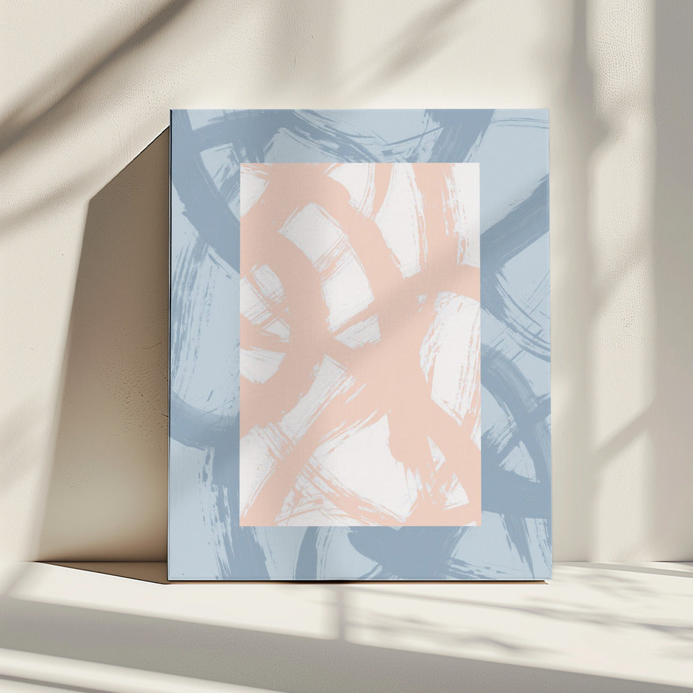 Abstract Brush Strokes 98A | Canvas