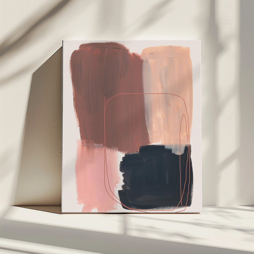 Abstract Brush Strokes 120 | Canvas