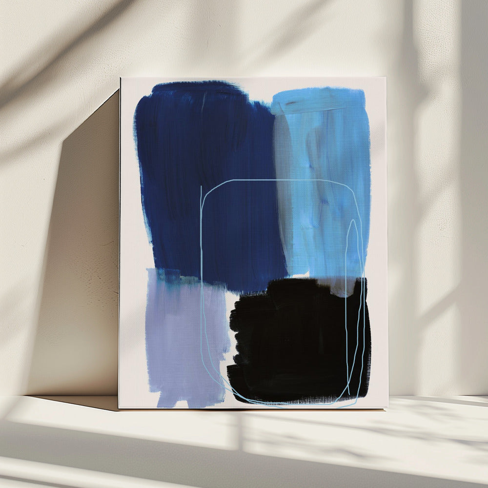 Abstract Brush Strokes 120x | Canvas