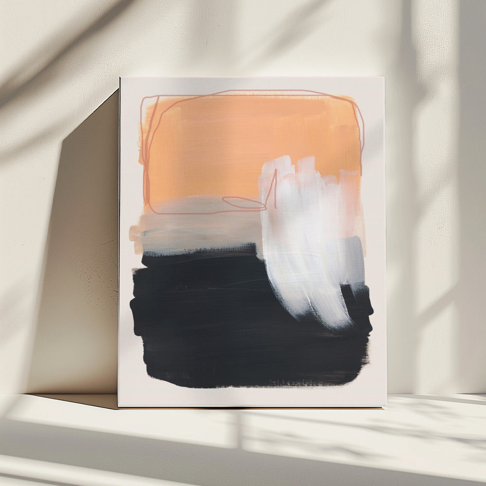 Abstract Brush Strokes 122 | Canvas