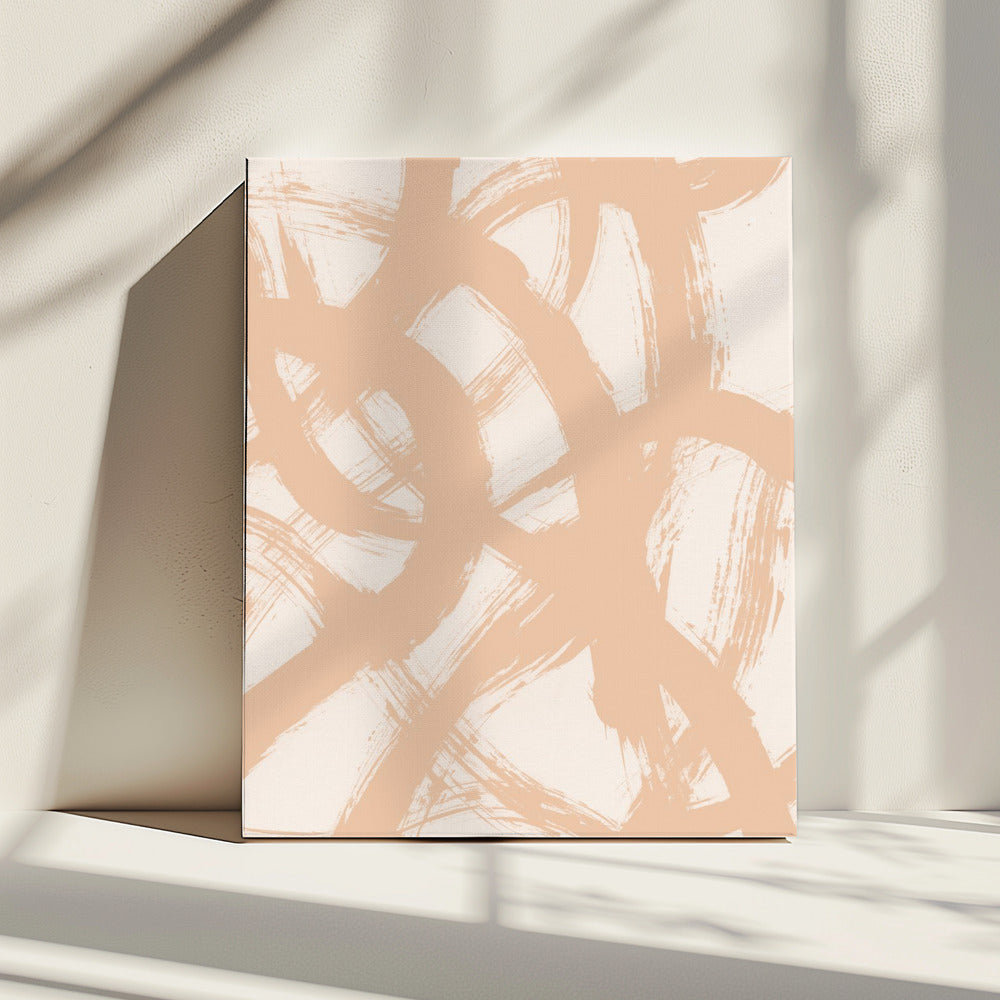 Abstract Brush Strokes 98B | Canvas