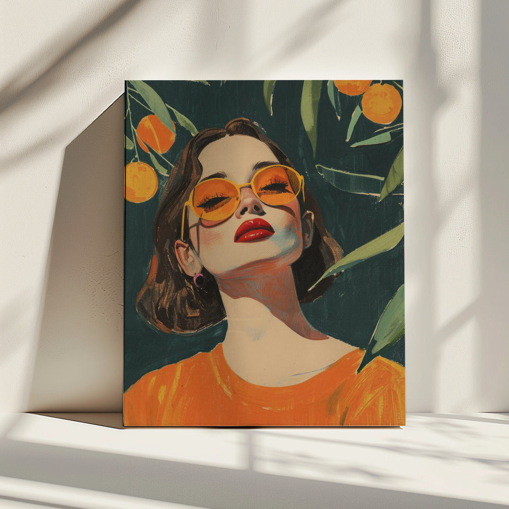 Golden Gaze | Canvas