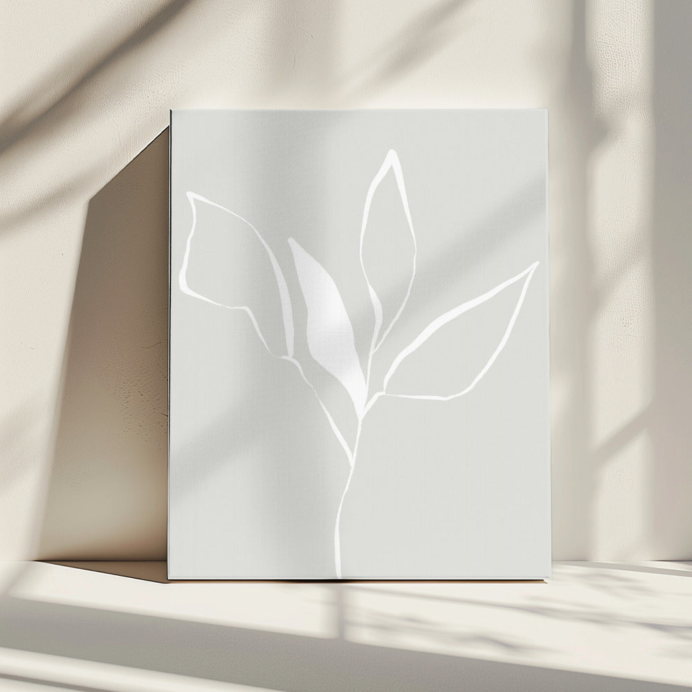 Whispers of Nature With Soft Flower | Canvas