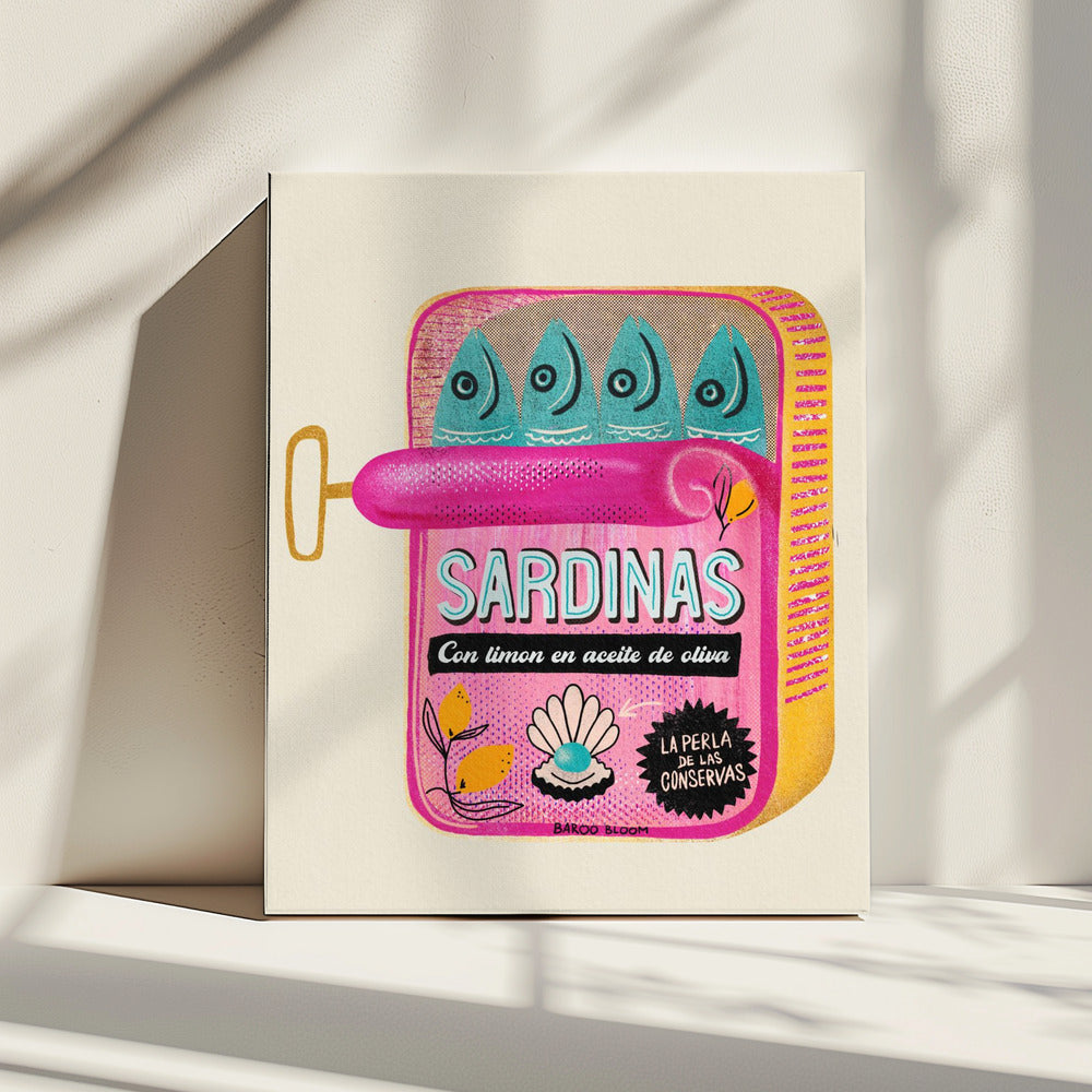 Sardines Tin Can | Canvas