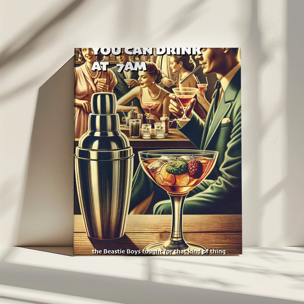 You can drink at 7am | Canvas