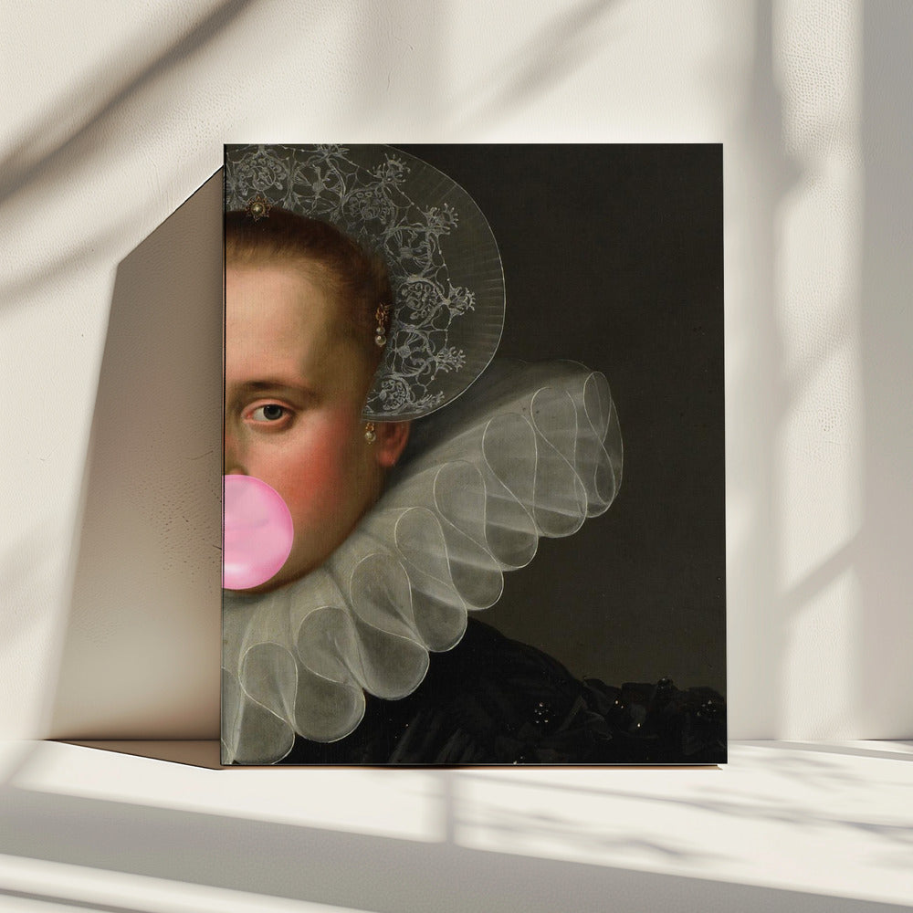 Bubble Gum Queen | Canvas