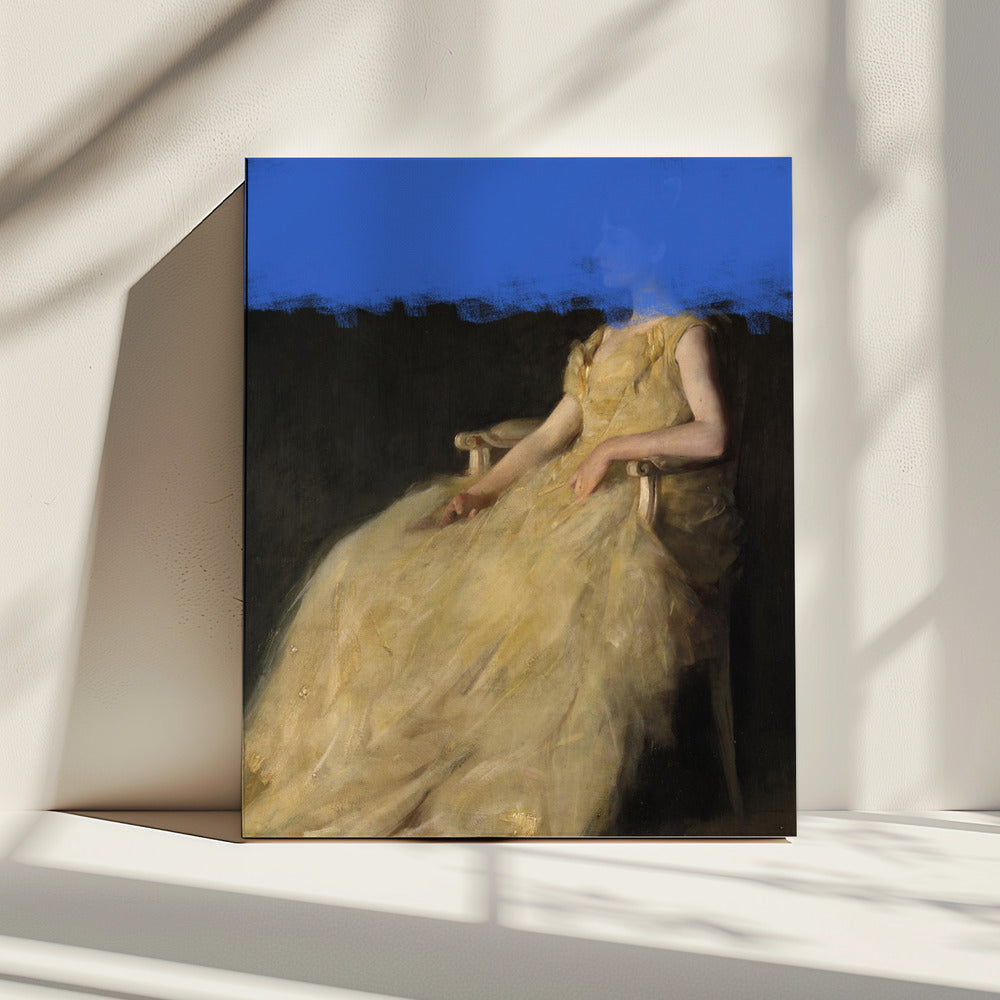 Melancholy Mood - Mix Art Media | Canvas