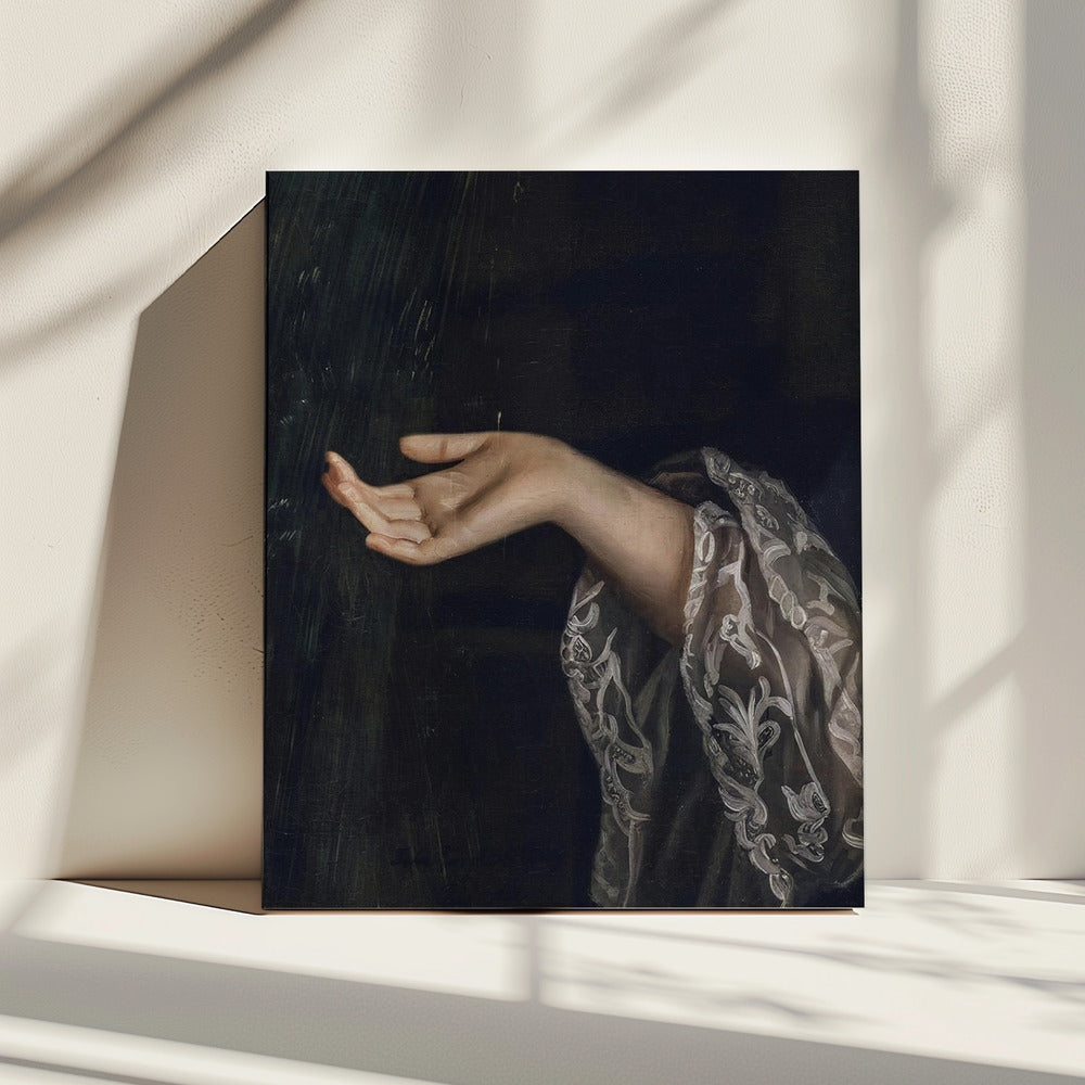 Detail Of Woman / Oil Painting | Canvas