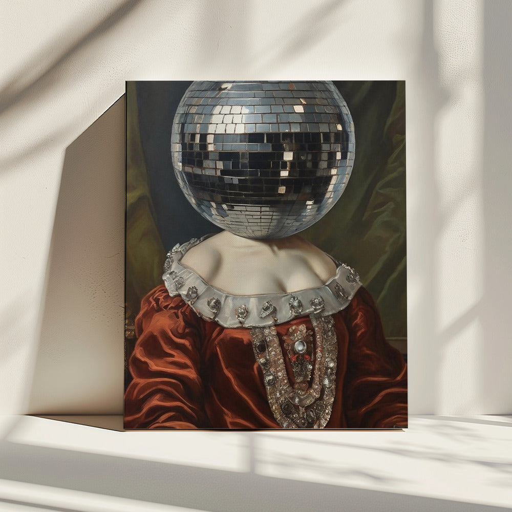 Antique Disco Ball | Canvas