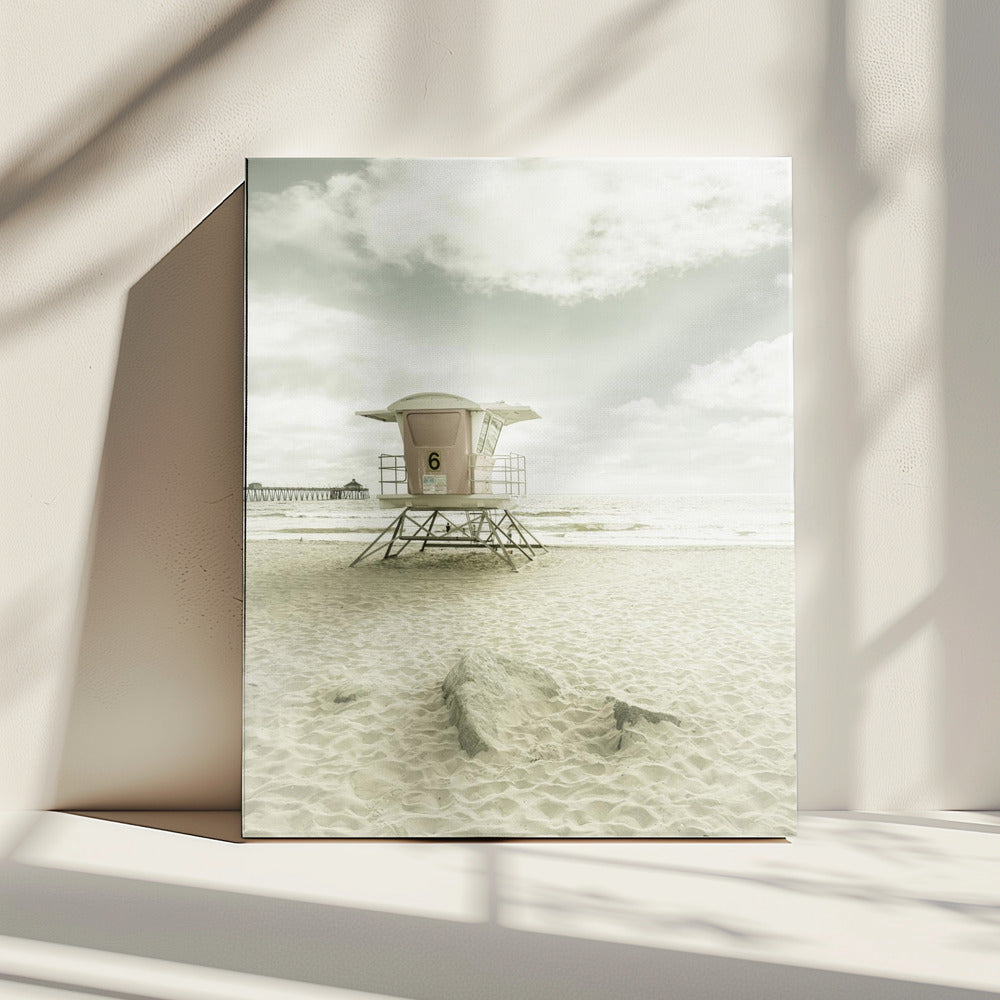 CALIFORNIA Vintage Imperial Beach | Canvas