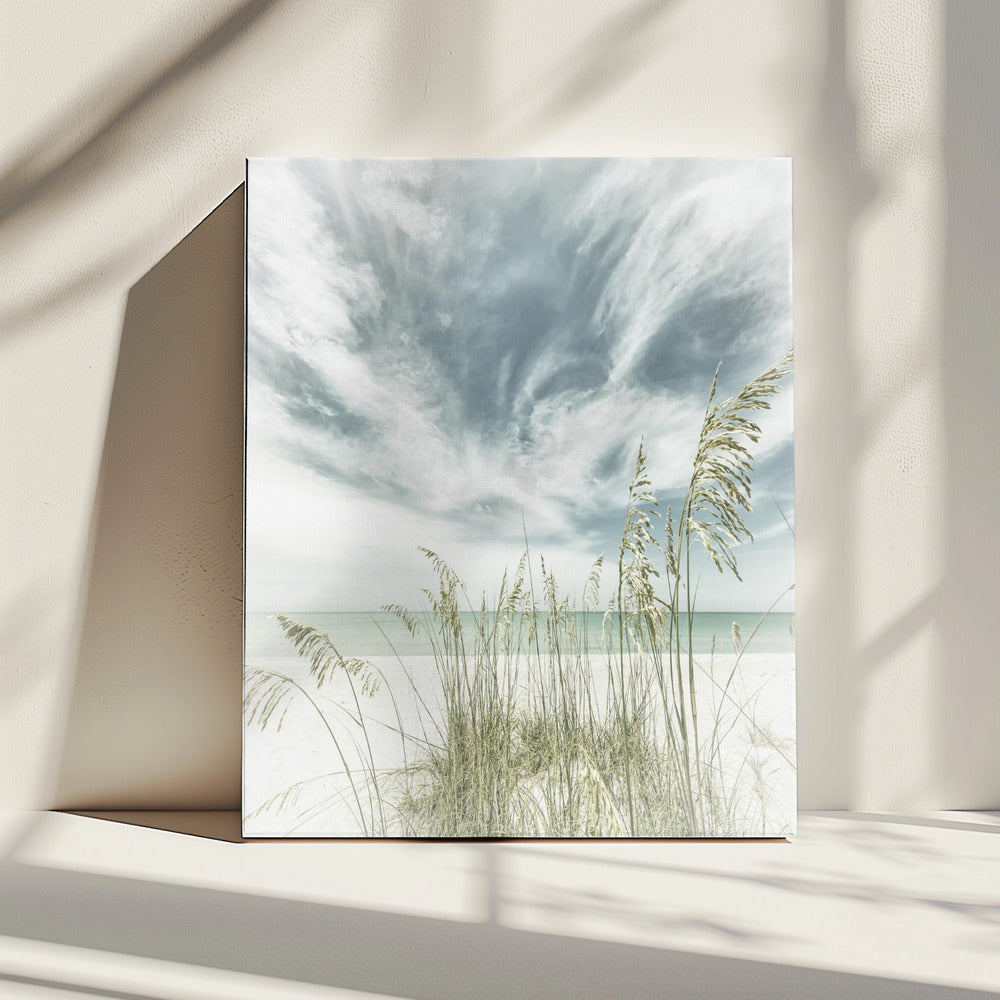 Calmness on the beach | Canvas