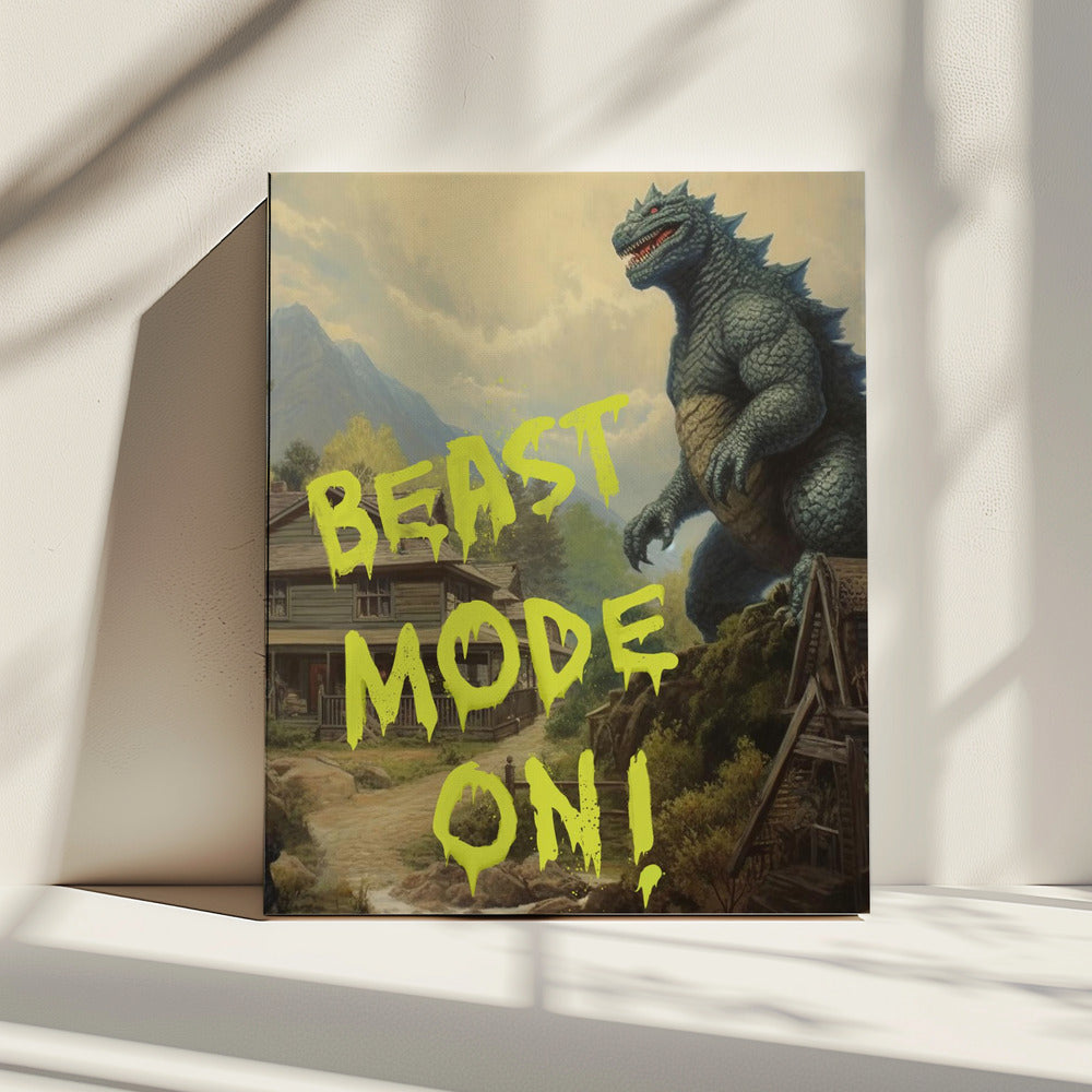 Beast Mode On | Canvas