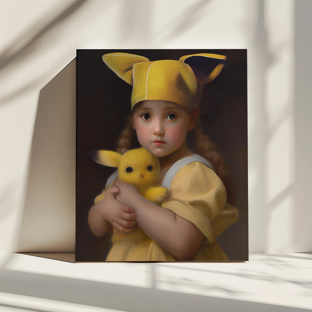 Kawaii Little Girl | Canvas