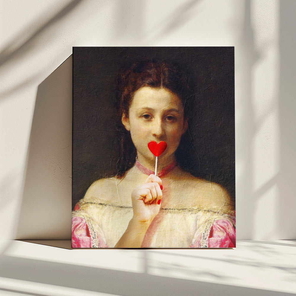 Lollipop Girl | Canvas