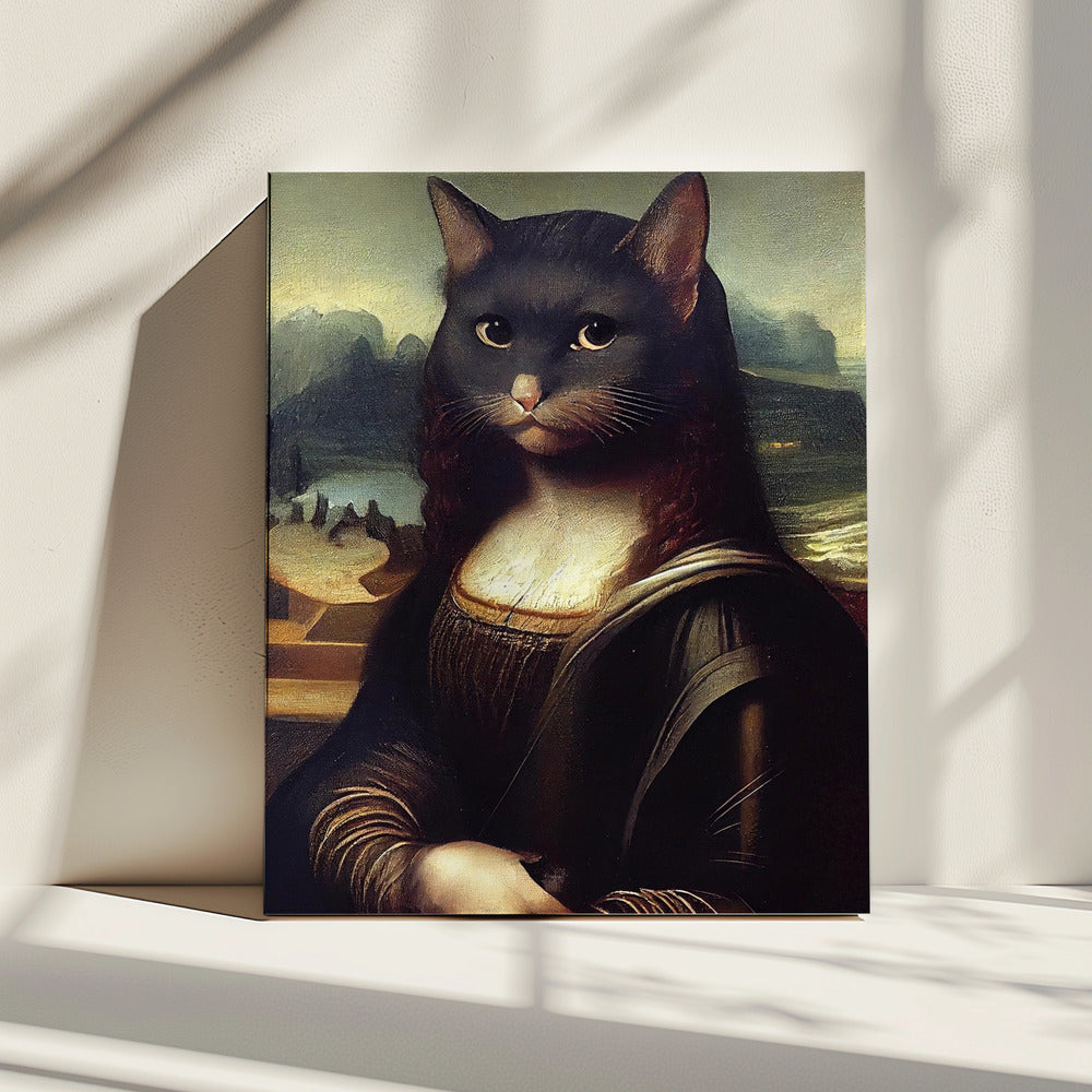 Meowlisa | Canvas
