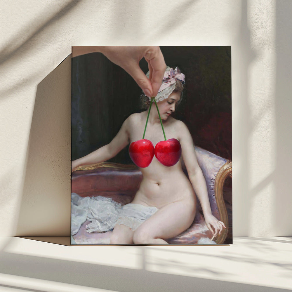 My Little Cherries #1 | Canvas