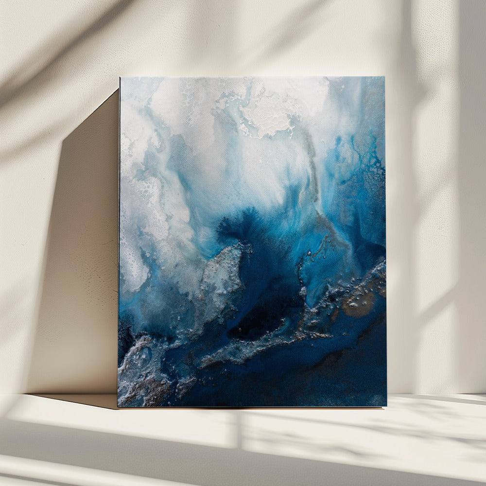 Seascape abstraction - Blue Waters | Canvas