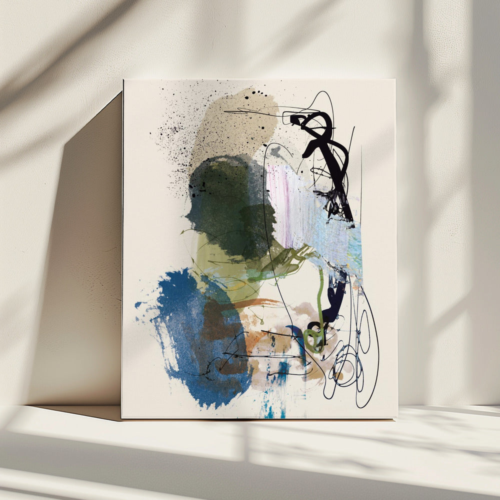 Twin Abstract | Canvas