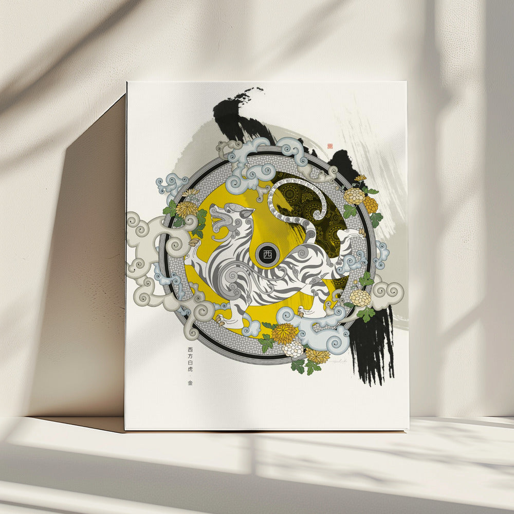 White Tiger of the West | Canvas