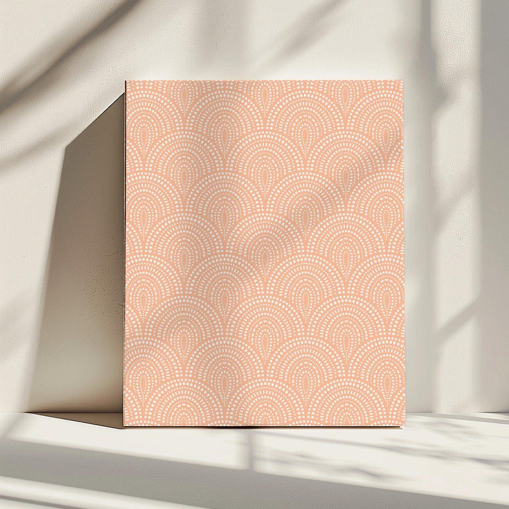 Dotty Peach Fuzz | Canvas
