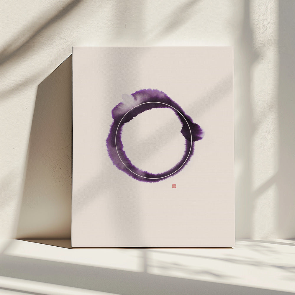 Circle N°3 | Rose | Canvas